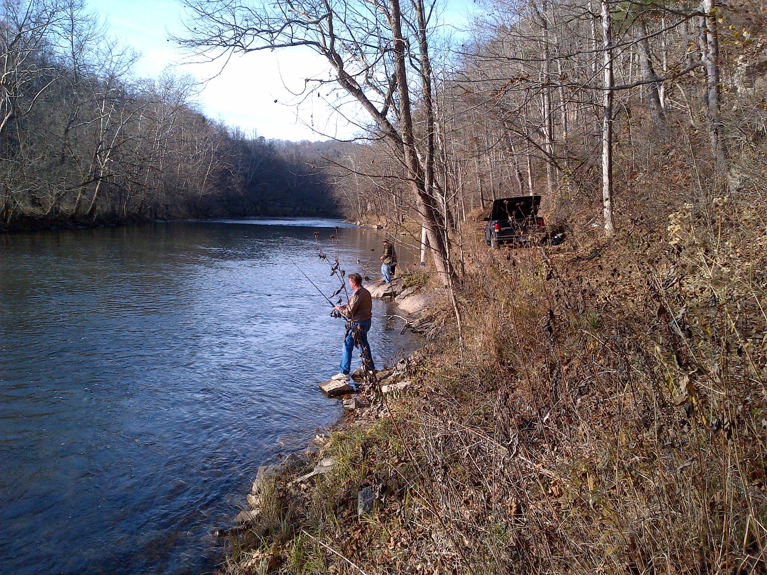 Fishing on the Clinch River