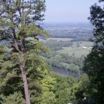 Looking down at the Shenandoah.