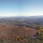 Panorama with House Mountain in the distance