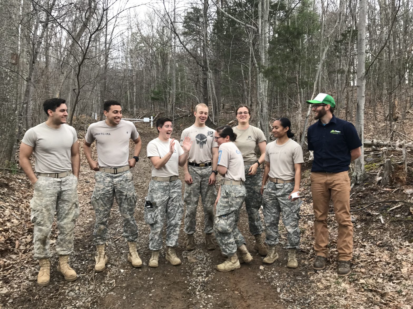 Virginia Military Institute Cadets Give Back at VOF’s House Mountain Reserve