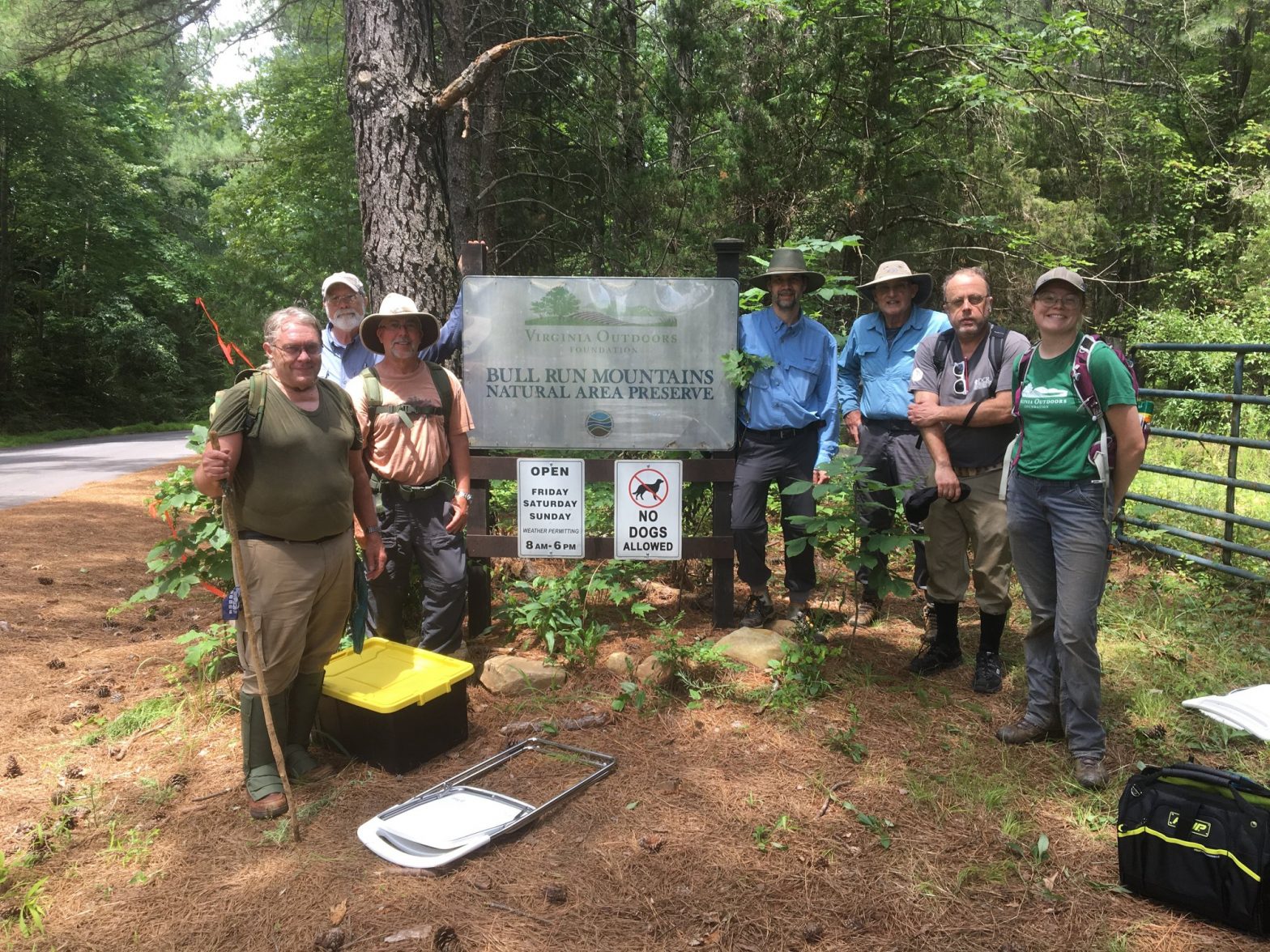 The preserve hosts Public Archaeology Days led by Patrick O'Neill