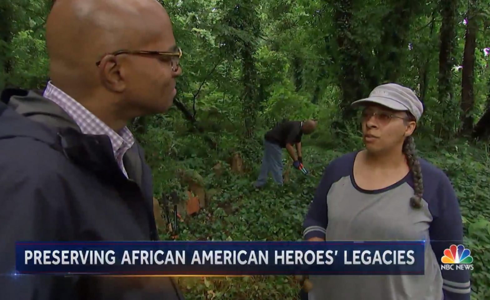 Evergreen Cemetery effort featured on NBC Nightly News