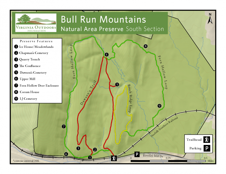 Vandalism of important African American cultural history site at VOF's Preserve at Bull Run Mountains