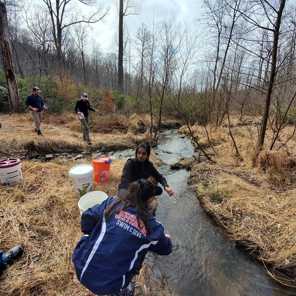 Brook trout re-introduction program continues at the Preserve, despite school closures