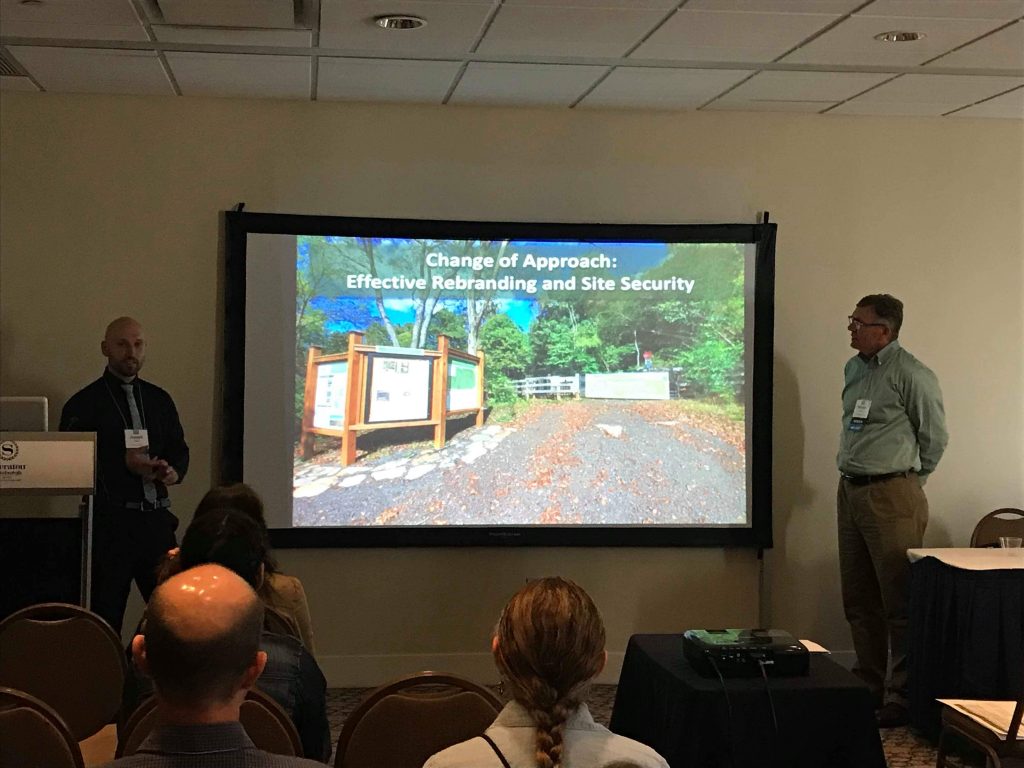 Preserve staff presents research at the 2019 Natural Areas Association Conference, Pittsburgh, PA