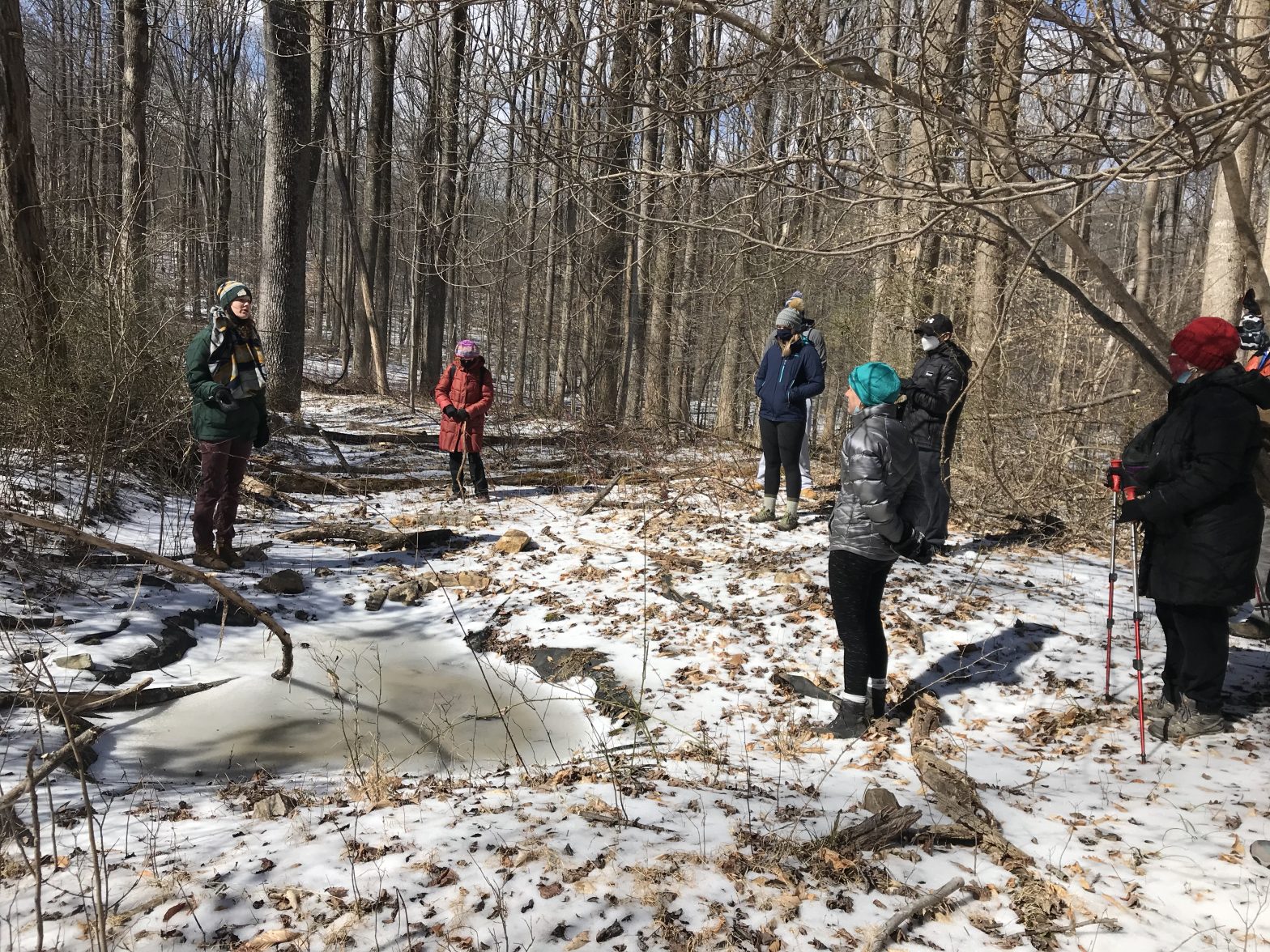 Slippery but Successful Sweetheart Hikes