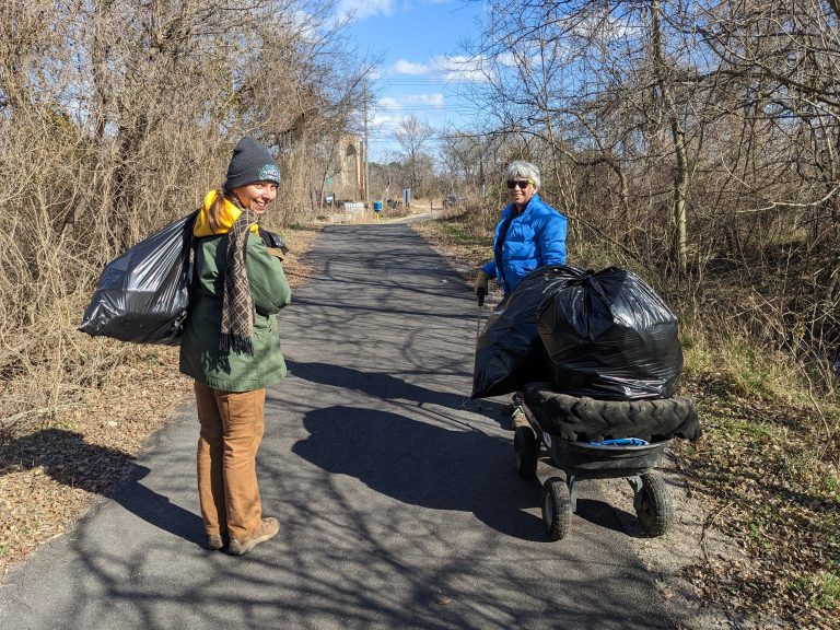 ...others are happier with trash clean up.